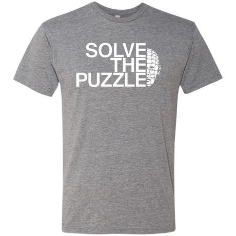 T-Shirts Premium Heather / Small Solve The Puzzle V2 Men's Triblend T-Shirt