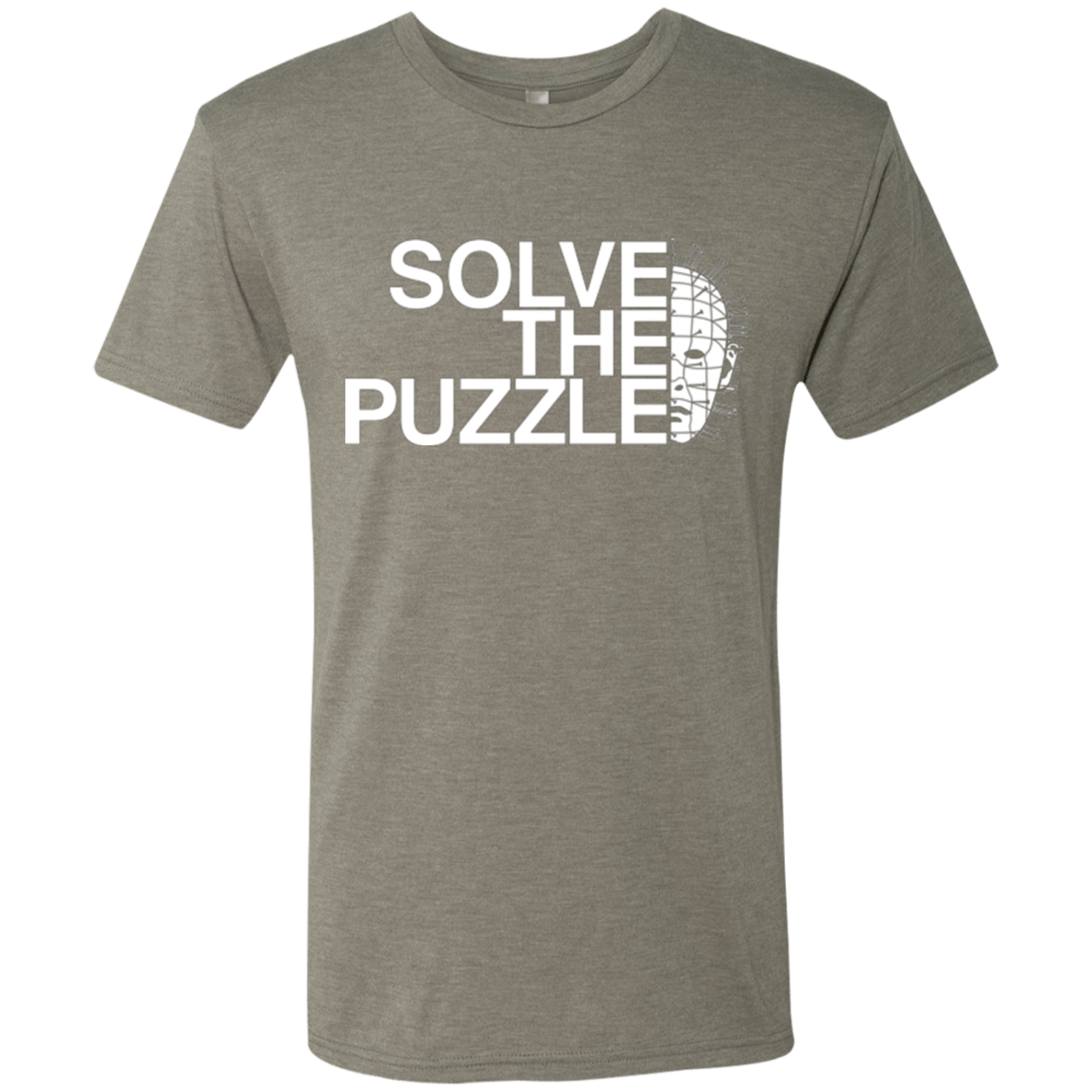 T-Shirts Venetian Grey / Small Solve The Puzzle V2 Men's Triblend T-Shirt