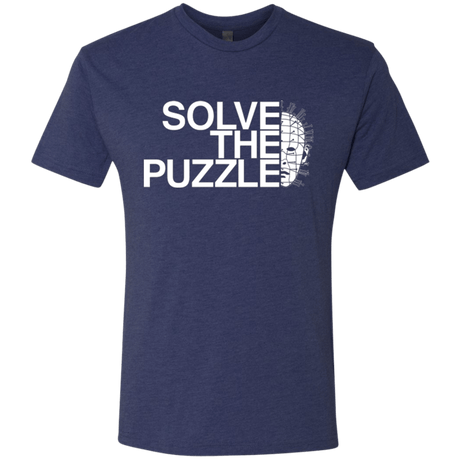 T-Shirts Vintage Navy / Small Solve The Puzzle V2 Men's Triblend T-Shirt