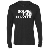 T-Shirts Vintage Black / X-Small Solve The Puzzle V2 Triblend Long Sleeve Hoodie Tee