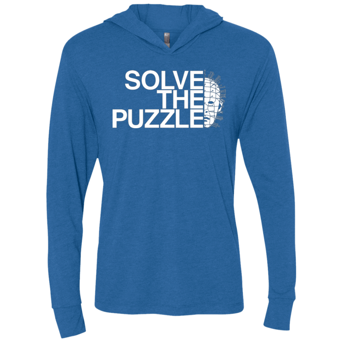 Solve The Puzzle V2 Triblend Long Sleeve Hoodie Tee