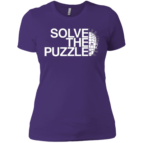 T-Shirts Purple / X-Small Solve The Puzzle V2 Women's Premium T-Shirt