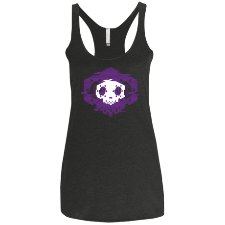 T-Shirts Vintage Black / X-Small Sombra Art Women's Triblend Racerback Tank