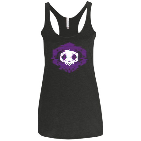 T-Shirts Vintage Black / X-Small Sombra Art Women's Triblend Racerback Tank