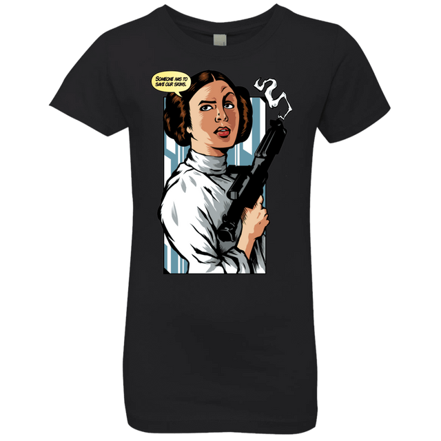 T-Shirts Black / YXS Someone has to save our skins Girls Premium T-Shirt