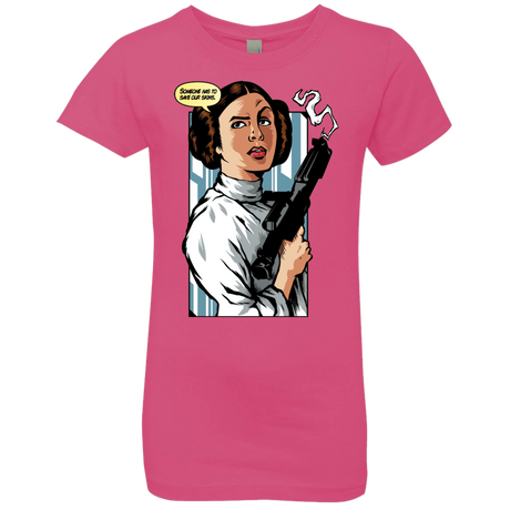 T-Shirts Hot Pink / YXS Someone has to save our skins Girls Premium T-Shirt