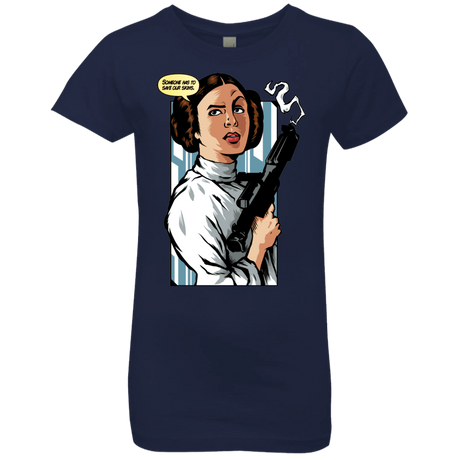 T-Shirts Midnight Navy / YXS Someone has to save our skins Girls Premium T-Shirt