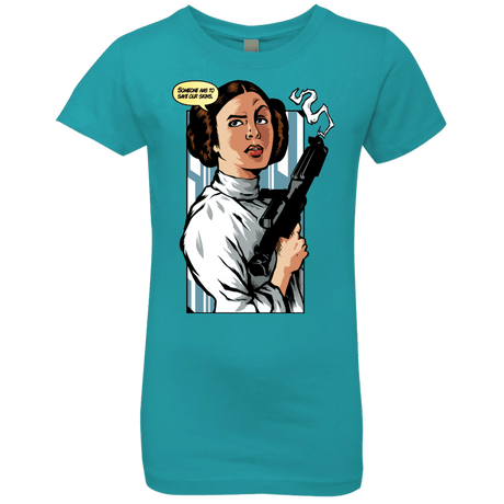 T-Shirts Tahiti Blue / YXS Someone has to save our skins Girls Premium T-Shirt