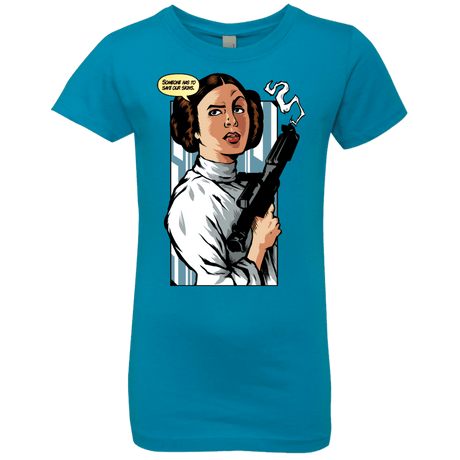 T-Shirts Turquoise / YXS Someone has to save our skins Girls Premium T-Shirt