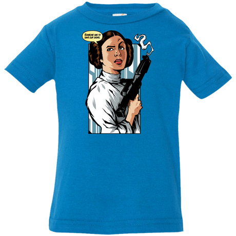 T-Shirts Cobalt / 6 Months Someone has to save our skins Infant PremiumT-Shirt