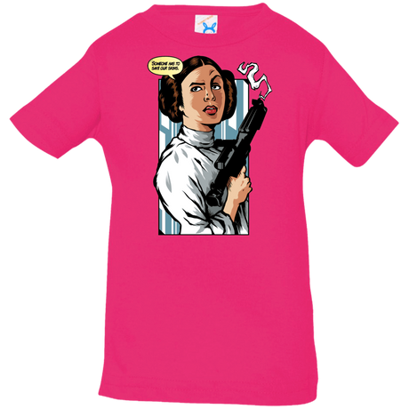 T-Shirts Hot Pink / 6 Months Someone has to save our skins Infant PremiumT-Shirt