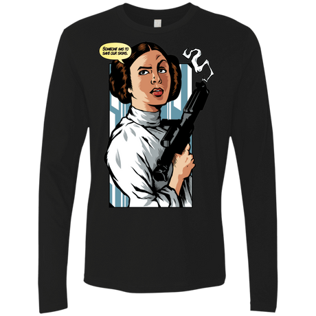 T-Shirts Black / Small Someone has to save our skins Men's Premium Long Sleeve
