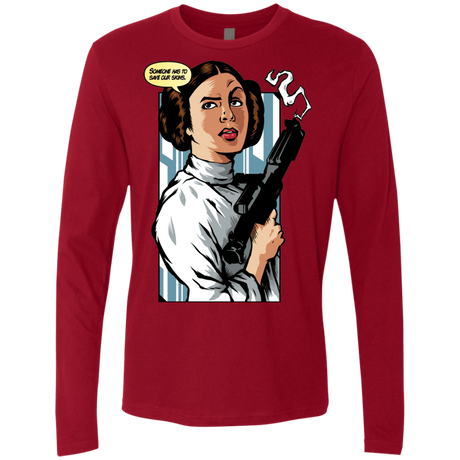 T-Shirts Cardinal / Small Someone has to save our skins Men's Premium Long Sleeve