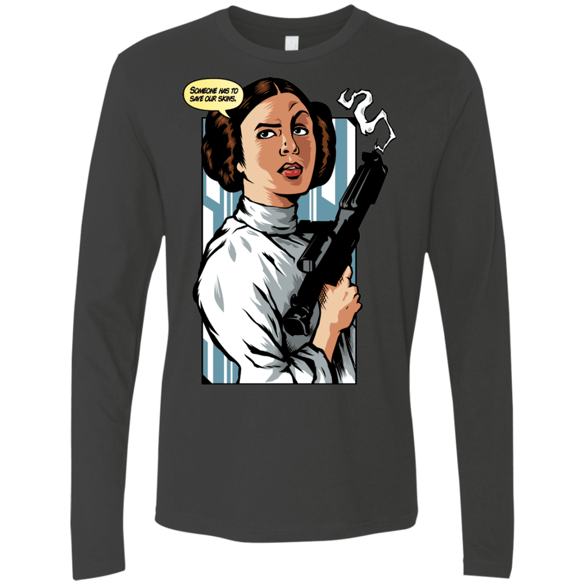 T-Shirts Heavy Metal / Small Someone has to save our skins Men's Premium Long Sleeve