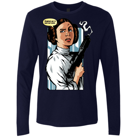 T-Shirts Midnight Navy / Small Someone has to save our skins Men's Premium Long Sleeve