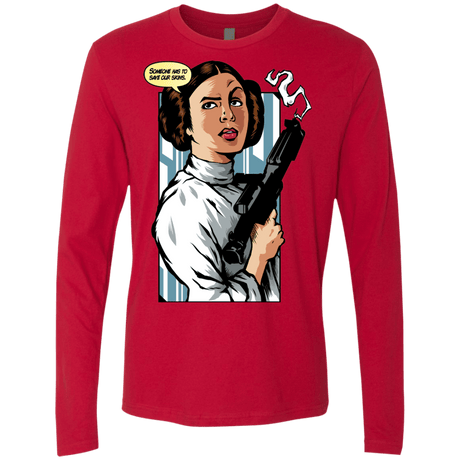T-Shirts Red / Small Someone has to save our skins Men's Premium Long Sleeve