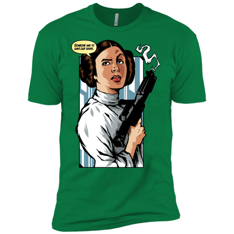 T-Shirts Kelly Green / X-Small Someone has to save our skins Men's Premium T-Shirt