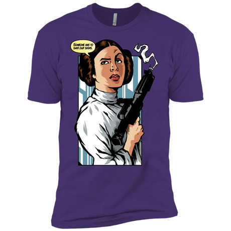 T-Shirts Purple / X-Small Someone has to save our skins Men's Premium T-Shirt