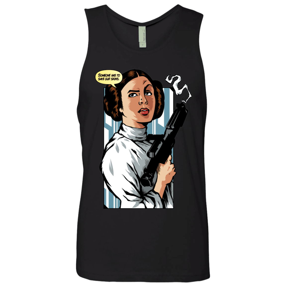 T-Shirts Black / Small Someone has to save our skins Men's Premium Tank Top