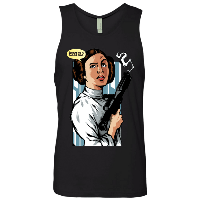 T-Shirts Black / Small Someone has to save our skins Men's Premium Tank Top