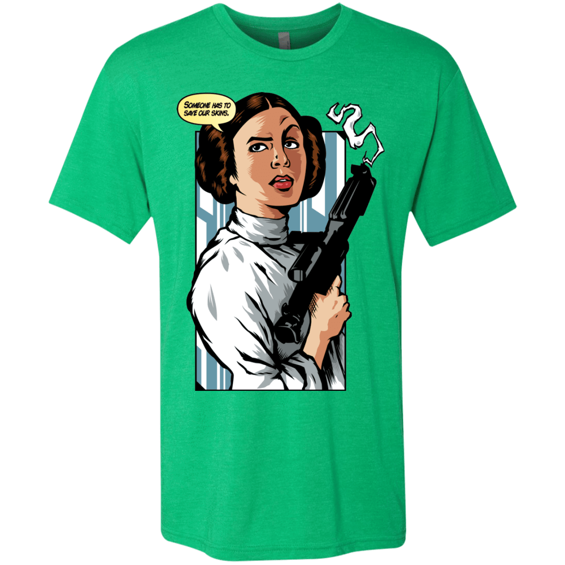 T-Shirts Envy / Small Someone has to save our skins Men's Triblend T-Shirt