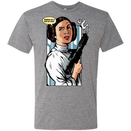 T-Shirts Premium Heather / Small Someone has to save our skins Men's Triblend T-Shirt