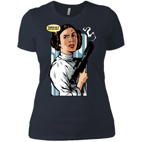 T-Shirts Indigo / X-Small Someone has to save our skins Women's Premium T-Shirt