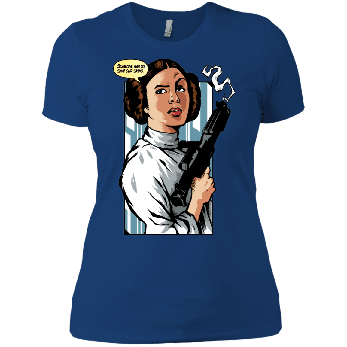 T-Shirts Royal / X-Small Someone has to save our skins Women's Premium T-Shirt