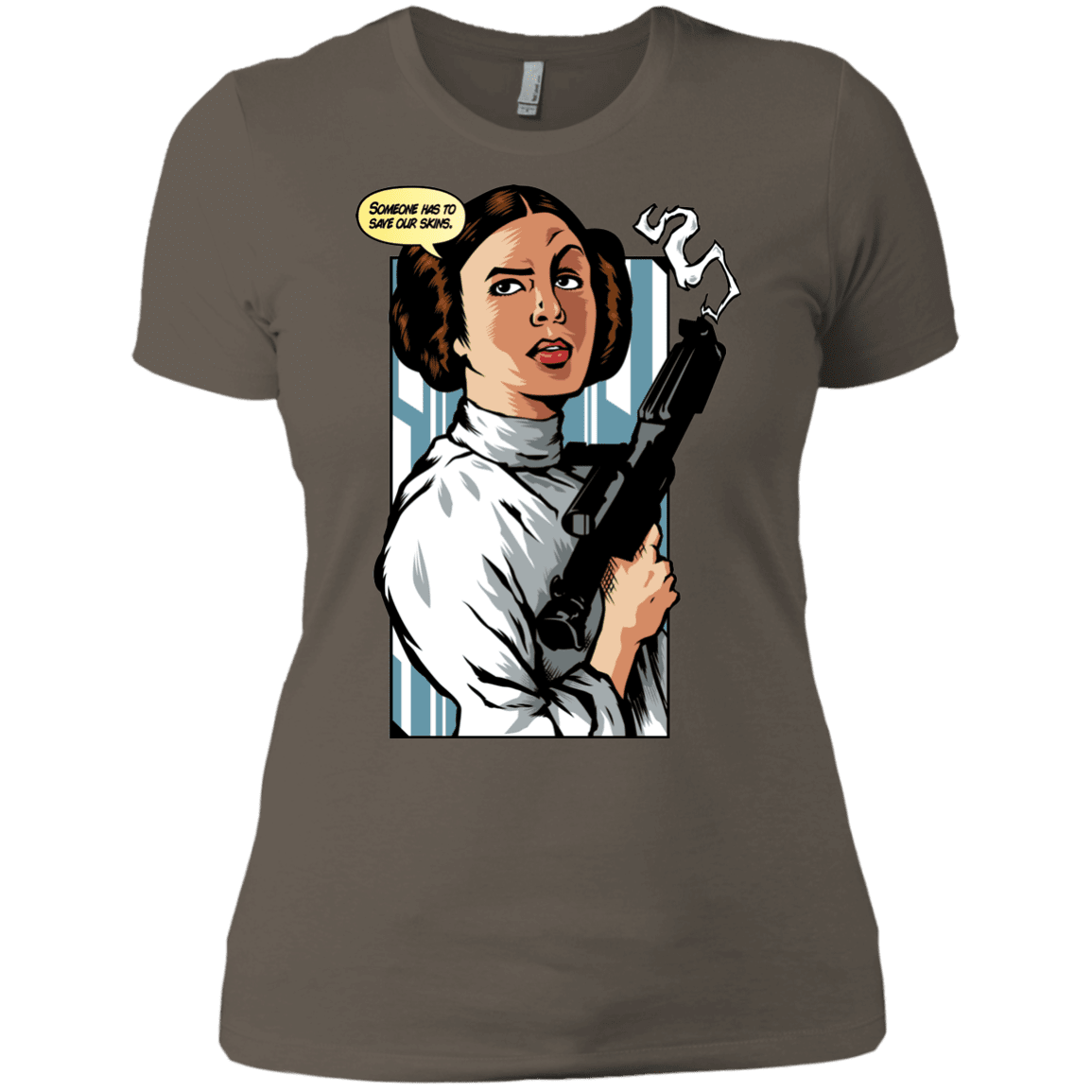 T-Shirts Warm Grey / X-Small Someone has to save our skins Women's Premium T-Shirt