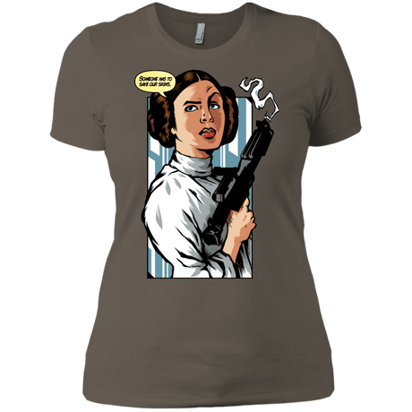 T-Shirts Warm Grey / X-Small Someone has to save our skins Women's Premium T-Shirt