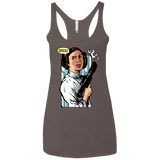 T-Shirts Macchiato / X-Small Someone has to save our skins Women's Triblend Racerback Tank