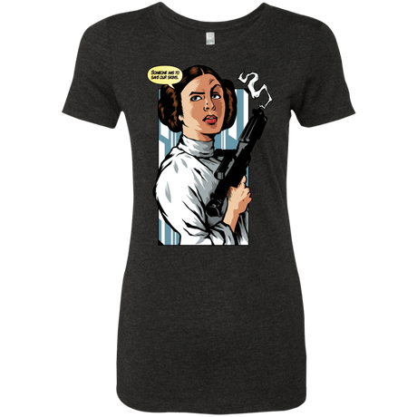 T-Shirts Vintage Black / Small Someone has to save our skins Women's Triblend T-Shirt