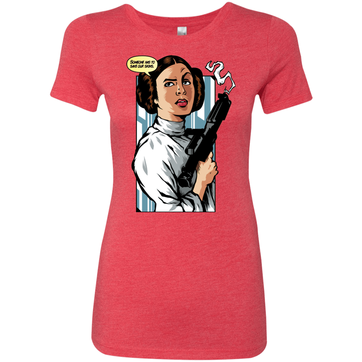 T-Shirts Vintage Red / Small Someone has to save our skins Women's Triblend T-Shirt