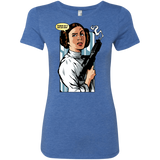 T-Shirts Vintage Royal / Small Someone has to save our skins Women's Triblend T-Shirt