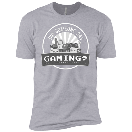 T-Shirts Heather Grey / YXS Someone Say Gaming Boys Premium T-Shirt