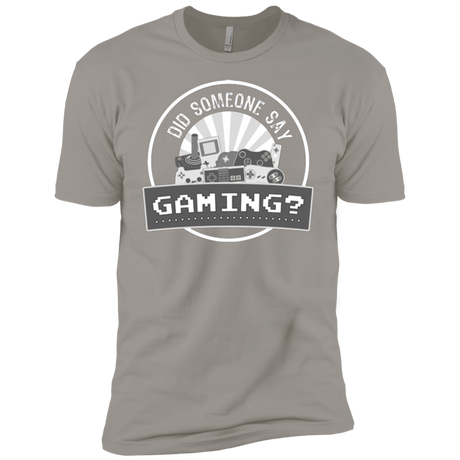 T-Shirts Light Grey / YXS Someone Say Gaming Boys Premium T-Shirt