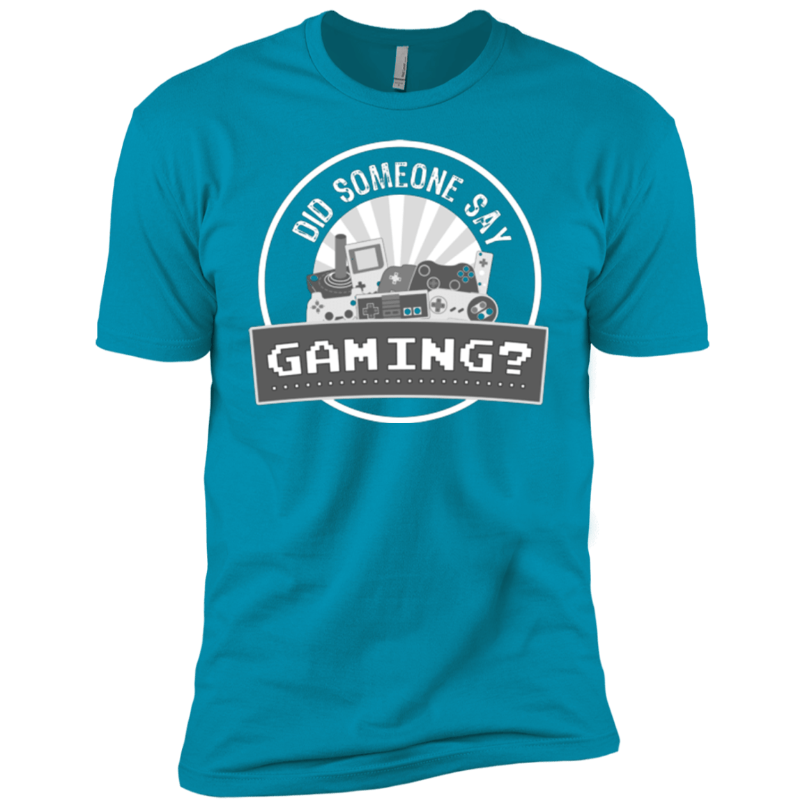T-Shirts Turquoise / YXS Someone Say Gaming Boys Premium T-Shirt