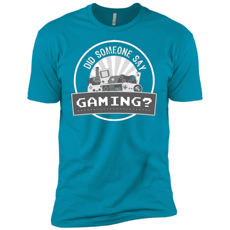 T-Shirts Turquoise / YXS Someone Say Gaming Boys Premium T-Shirt