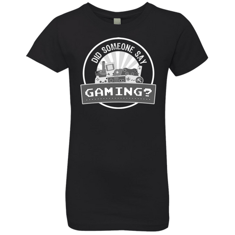 T-Shirts Black / YXS Someone Say Gaming Girls Premium T-Shirt