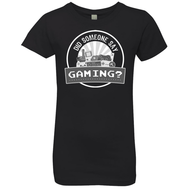 T-Shirts Black / YXS Someone Say Gaming Girls Premium T-Shirt