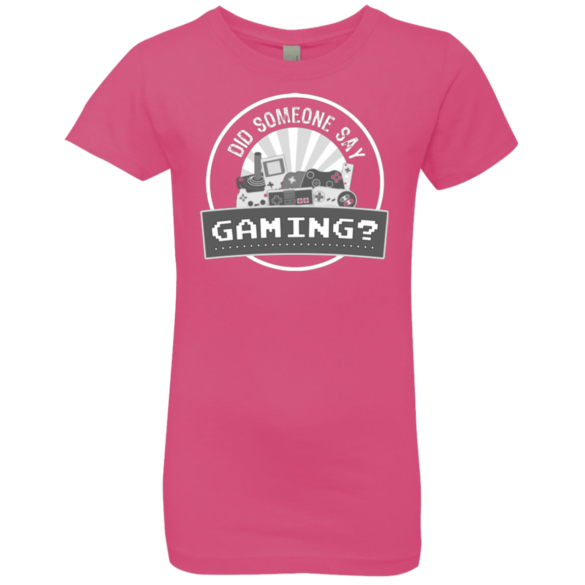 T-Shirts Hot Pink / YXS Someone Say Gaming Girls Premium T-Shirt