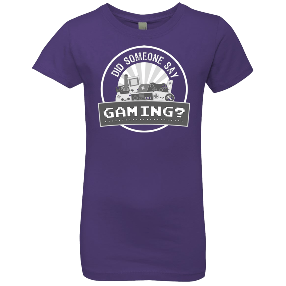 T-Shirts Purple Rush / YXS Someone Say Gaming Girls Premium T-Shirt