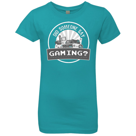 T-Shirts Tahiti Blue / YXS Someone Say Gaming Girls Premium T-Shirt