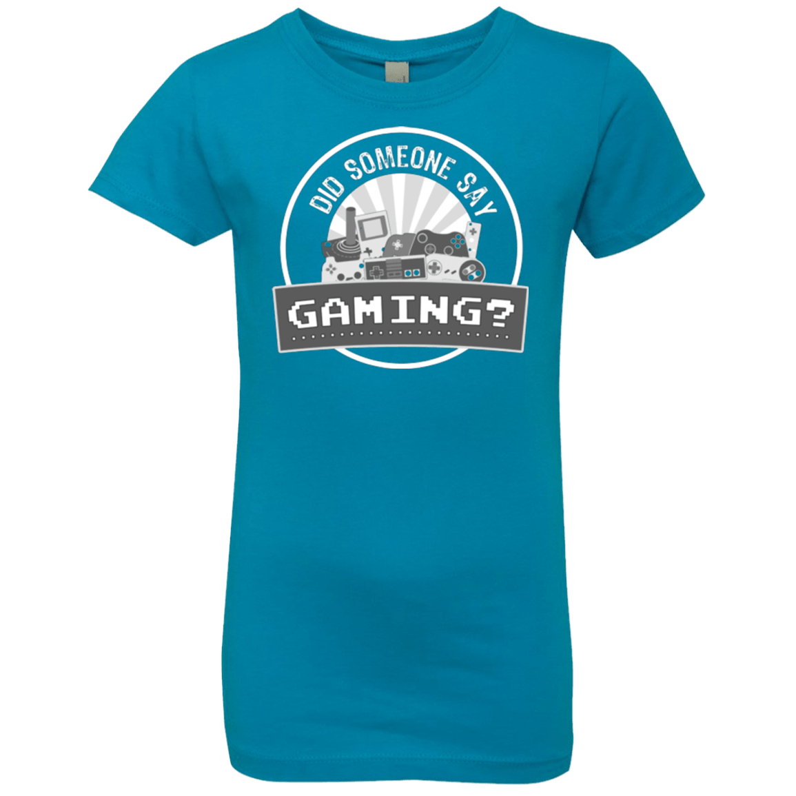 T-Shirts Turquoise / YXS Someone Say Gaming Girls Premium T-Shirt