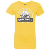 T-Shirts Vibrant Yellow / YXS Someone Say Gaming Girls Premium T-Shirt
