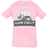 T-Shirts Pink / 6 Months Someone Say Gaming Infant Premium T-Shirt