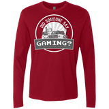 T-Shirts Cardinal / Small Someone Say Gaming Men's Premium Long Sleeve