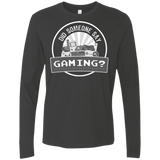 T-Shirts Heavy Metal / Small Someone Say Gaming Men's Premium Long Sleeve