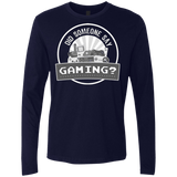 T-Shirts Midnight Navy / Small Someone Say Gaming Men's Premium Long Sleeve