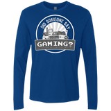 T-Shirts Royal / Small Someone Say Gaming Men's Premium Long Sleeve